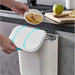 7L/9L Wall-Mounted Lidded Bin for Cabinet Door — Hanging Paper Basket for Kitchen, Bathroom & Living Room