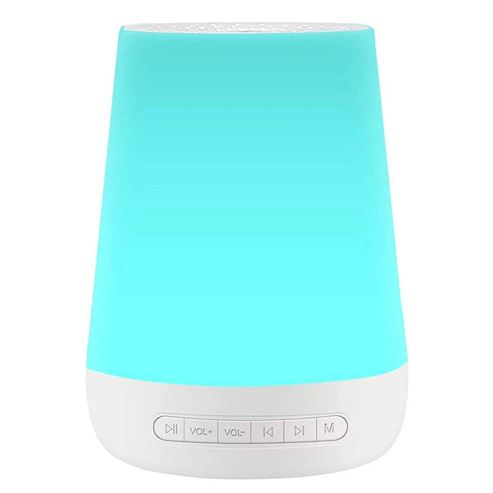 Smart White Noise Machine — 34 Soothing Sounds, App & Voice Control, Colourful Night Light