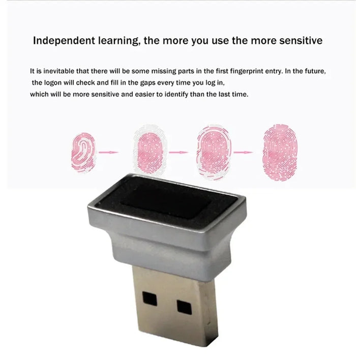 USB Fingerprint Reader for Windows 10 & 11 — Biometric Login