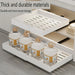 Punch-Free Retractable Pull-Out Storage Basket — 32–52cm Adjustable