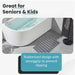 Foldable Diatomaceous Earth Bath Mat — Quick-Dry Non-Slip, 400 x 600mm (23.6 x 15.5in)