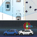 1080P Wi‑Fi Dual Dash Cam — Front & Interior, Night Vision, Loop Recording