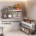 Wall-Mounted Spice Rack – Over-Stove Seasoning Jar Organiser (3 / 4 / 5 Grid)