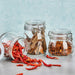 Sealed Glass Jars with Clip Lids — Airtight Food-Grade Storage (500–1000ml & 3‑piece set)