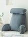 Headboard Sofa Cushion — Supportive Backrest Pillow for Reading, Medium–High Softness