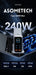 240W GaN Desktop Charger — 6‑Port (4×USB‑C, 2×USB‑A), 140W PD3.1 & PPS