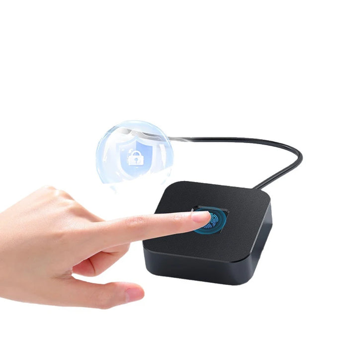 USB Fingerprint Reader for Windows Hello with 1.5m Cable — Windows 11/10
