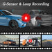 Dual-Lens Car DVR Dash Cam 1080P FHD — Front and Interior Recorder
