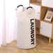 Large 90L Oxford Laundry Bag with Padded Handles – Foldable Clothes Storage