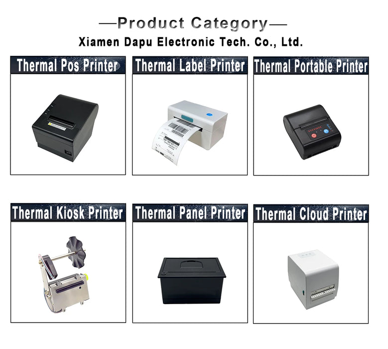 58mm Mini Portable Thermal Printer with Auto Cutter, Bluetooth Pocket Receipt Printer