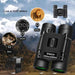 900x25 HD Zoom Portable Binoculars - 25mm BAK4 Prism, Folding Low-Light