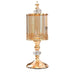 Light Luxury Crystal Glass Storage Jar with Lid — European & American Style