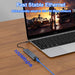 8‑in‑1 USB‑C Hub with 4K HDMI, PD 87W, USB 3.0, SD/TF Card Reader & RJ45