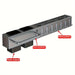 Wall-Mounted Kitchen Knife Rack with Pot Lid & Cutting Board Organiser