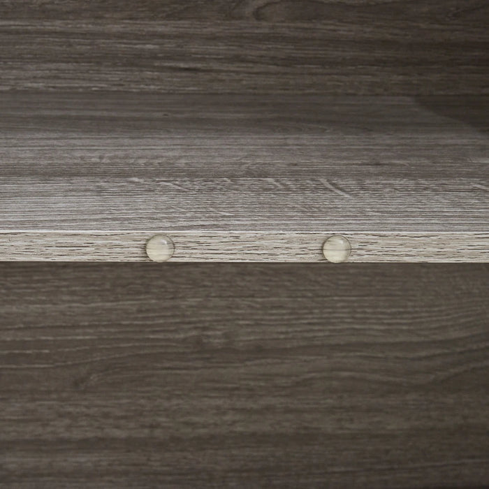 Modern Wooden Freestanding Bathroom Cabinet - Grey Oak, 60 x 30 x 85cm