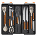 Kitchen Cutlery Drawer Organiser — Expandable, Adjustable Utensil Tray for Spoons, Forks & Knives