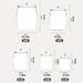 Multi‑functional Lidded Storage Jar — 2.2L to 18L Clear Acrylic
