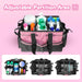 Large Cleaning Caddy Tote with Support Board & Multi-compartment Organiser