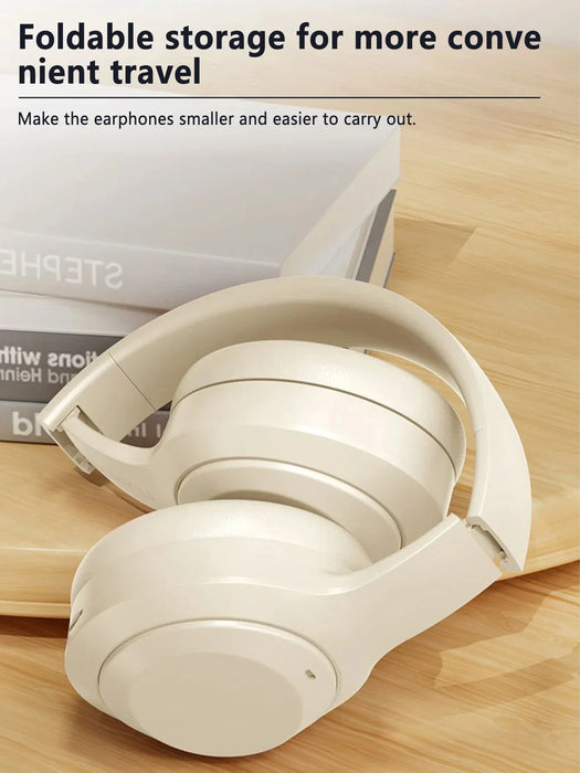 M5 Wireless Headset Bluetooth 5.3 — Foldable Hi‑Fi Stereo Headphones with Mic