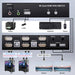 Dual‑Monitor HDMI KVM Switch 2x2 USB 3.0/2.0 4K 60Hz — 2 PCs, 2 Monitors