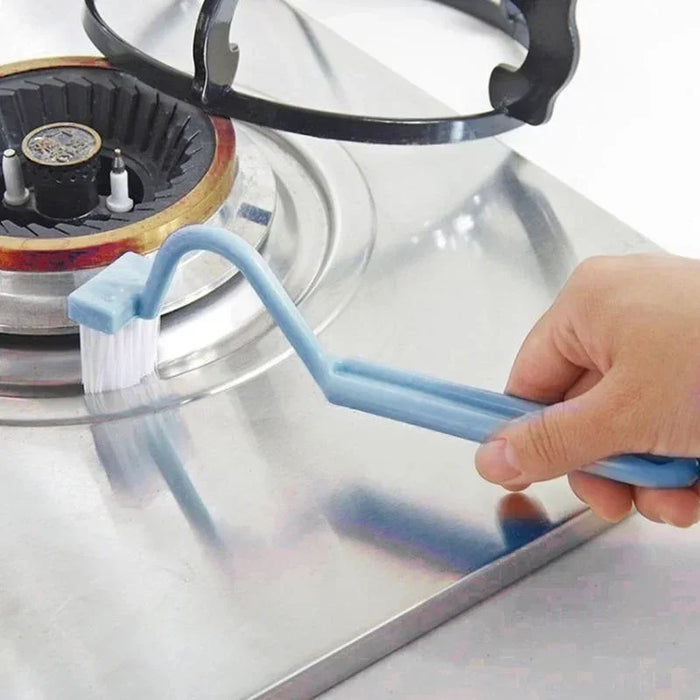 Curved S-Head Toilet Brush with Long Handle and Hanging Hook – 1/2/3 Pack