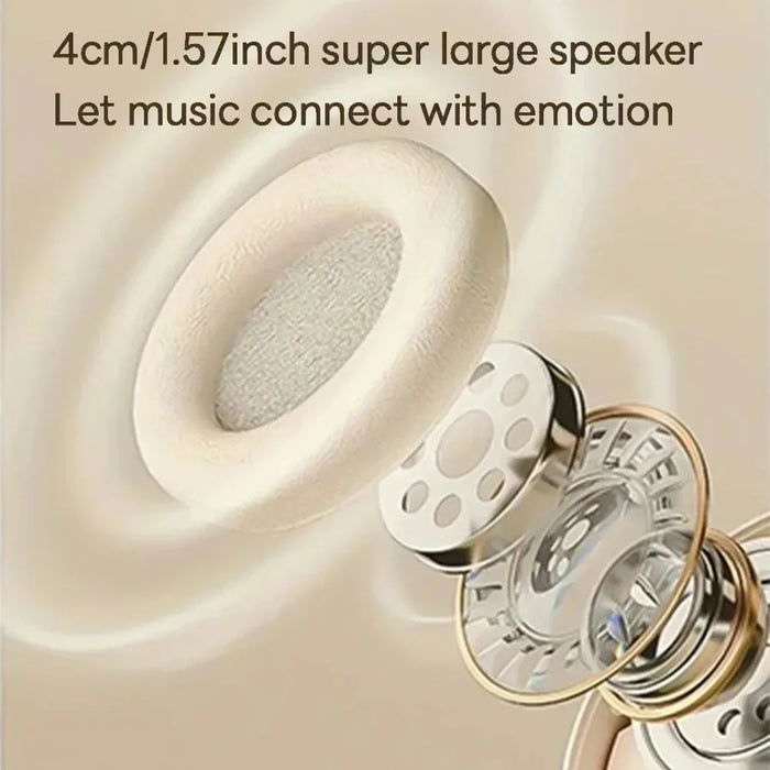 Bluetooth 5.3 Foldable Gaming Headphones — Dual Wired/Wireless, Noise Reduction (iPhone & Xiaomi)