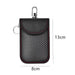 Faraday Key Fob Pouch — Carbon Fibre Signal‑Blocking Protector