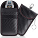 Faraday Key Fob Signal Blocker – Carbon Fibre RFID Protector (Various Sizes)