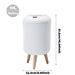10L Motion Sensor Bin with Lid — Automatic Small Rubbish Bin for Kitchen & Bathroom