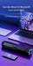 4D Bluetooth 5.0 Computer Soundbar — USB-Powered Stereo with RGB Lights
