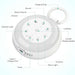 White Noise Machine — 24 Soothing Sounds, Rechargeable Night Light, Portable (USB & Bluetooth)