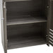 Modern Wooden Freestanding Bathroom Cabinet - Grey Oak, 60 x 30 x 85cm