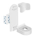 Wall-Mounted Electric Toothbrush Holder — Traceless ABS Stand, Fits Most Electric Brushes