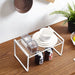 Over‑sink Metal Kitchen Drying Rack — Plates, Cutlery & Tableware Organiser
