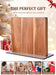 Acacia Wood Magnetic Knife Block – Modern Kitchen Holder with Strong Magnets