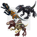 Jurassic Dinosaur Building Set — Triceratops, Velociraptor, T‑Rex, Indominus (Age 6+)