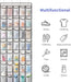 35-Pocket Over-the-Door Shoe Organiser – Breathable Mesh Hanging Storage