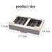Coffee Capsule & Tea-Bag Drawer Organiser — No-Punch Space-Saving Storage
