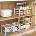 Over‑sink Metal Kitchen Drying Rack — Plates, Cutlery & Tableware Organiser