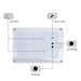 Acrylic Digital Photo Frame 5/7-inch — IPS Screen, 4GB, 1000mAh, Auto-Rotate