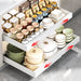Punch-Free Retractable Pull-Out Storage Basket — 32–52cm Adjustable