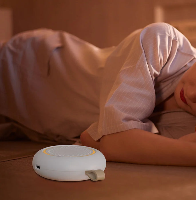 White Noise Machine — 24 Soothing Sounds, Night Light, USB‑C Rechargeable Sleep Aid for Baby & Adult