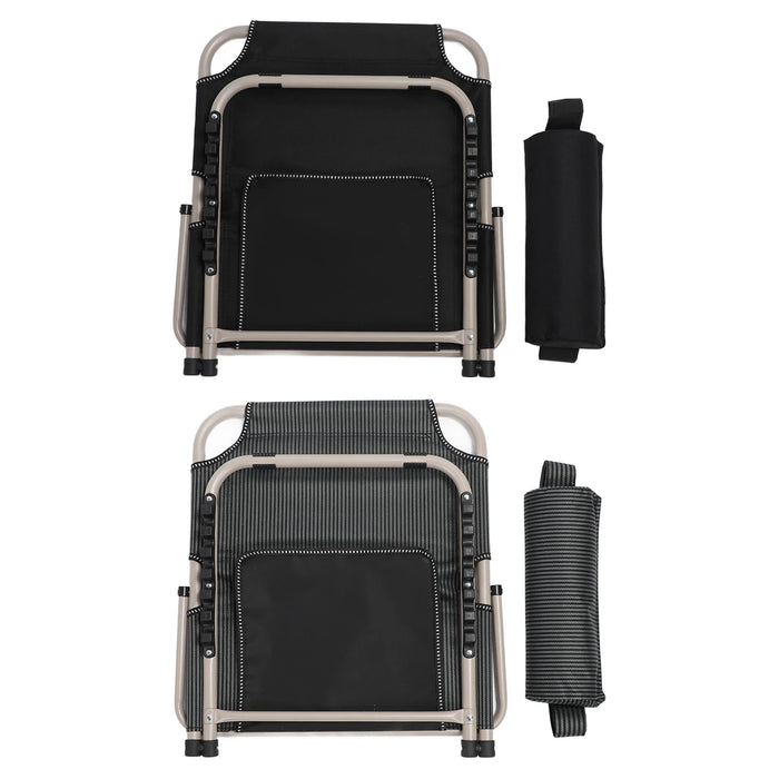Adjustable Lifting Bed Backrest Floor Chair with Head Pillow — 6‑Position Anti‑Slip