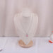 Velvet Necklace Display Bust — Pendant & Jewellery Mannequin Stand