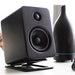 Desktop Speaker Stand — Carbon steel with shock-absorbing base