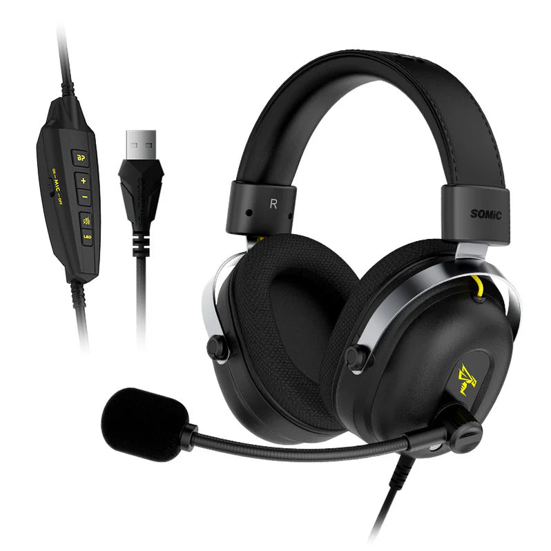 Commander G Series - herní sluchátka s prostorovým zvukem 7.1 - pro PC, Playstation 5, PS4