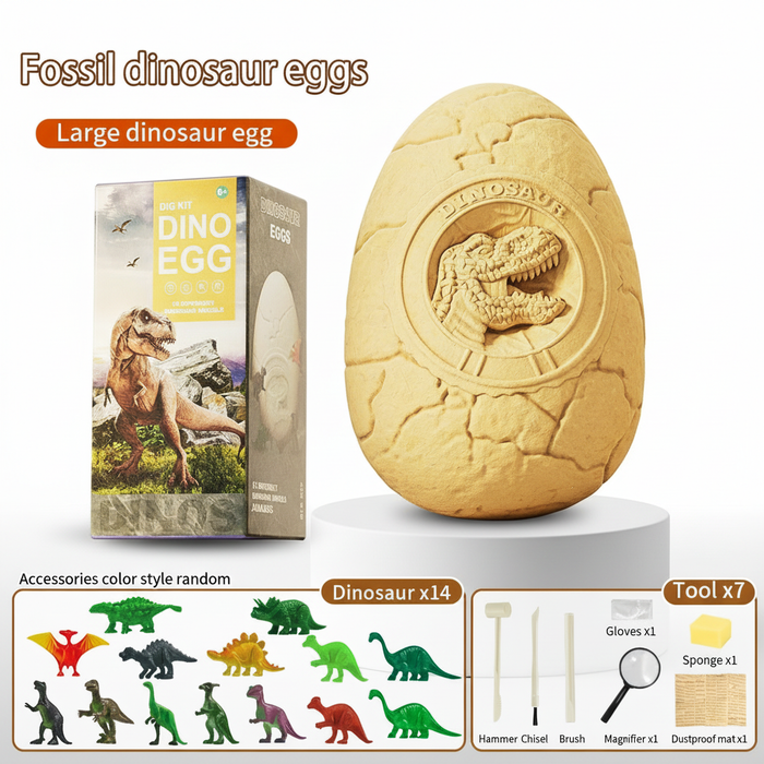 Yimi Children's Dinosaur Egg Dig Kit – DIY Fossil Blind Box (Ages 6–12)