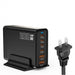 200W GaN 5‑Port USB‑C Fast Charger — Desktop Hub for MacBook Pro/Air & iPad Pro