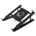 Foldable Laptop Cooling Stand with 1 Fan — Portable Elevated Notebook Riser