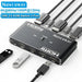 2-Port HDMI KVM Switch 4K@60Hz with USB 2.0 Hub & IR Remote (ZY-AK1)